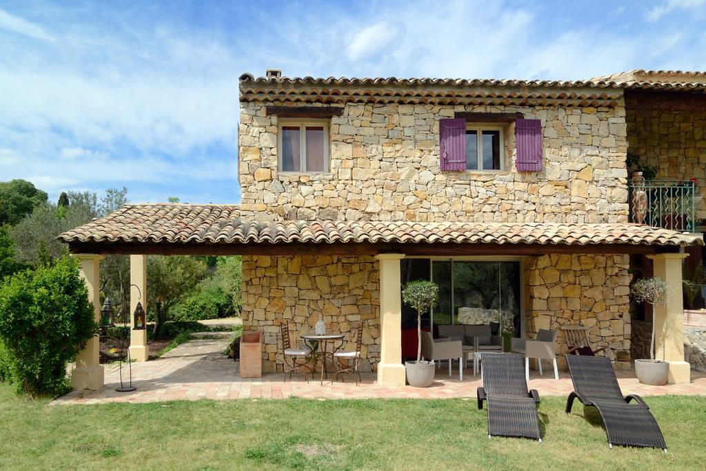 סן-קנה Suite De L'Olivier Au Mas Au Coeur De La Provence &Spa חדר תמונה